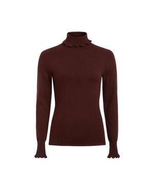 Marie Oliver Corgan Turtleneck - Purple