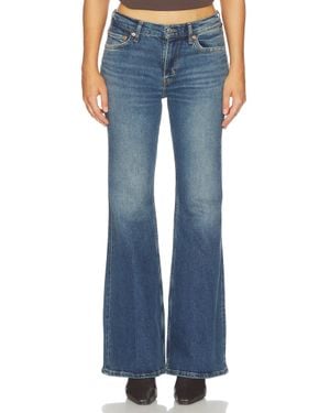 RE/DONE Strutter Wide Leg And Flare Jeans - Blue