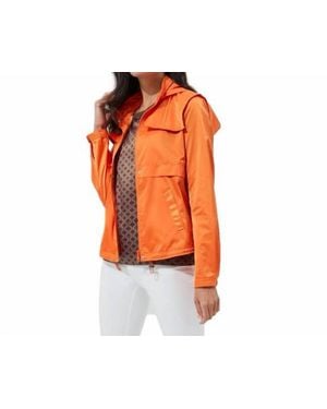 Etcetera Taffeta Anorak Jacket - Orange