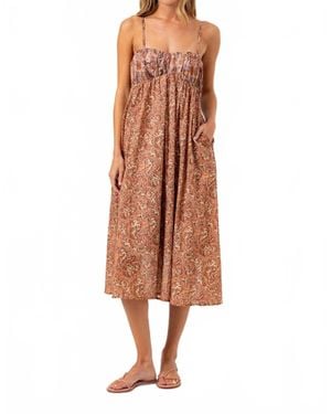 Sundays Barker Dress - Brown