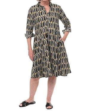 Tulip Clothing Classic Shirt Collins Dress - Multicolor