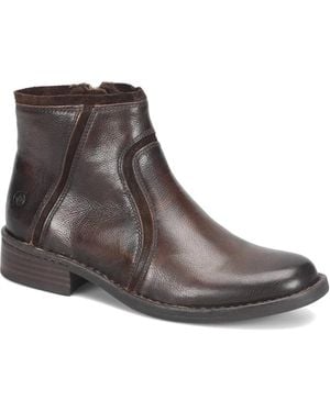 Born Cincy Italian Leather Boots - Black