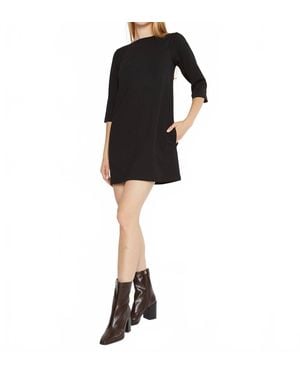 Ripley Rader Ponte Knit A-Line Dress - Black
