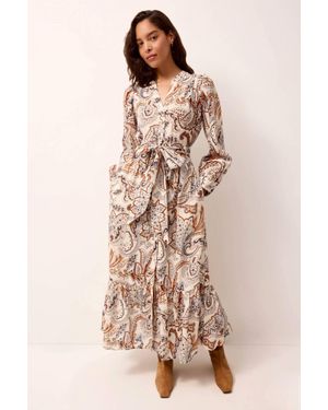 Marie Oliver Hannon Dress - Natural
