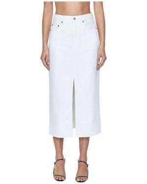 Pistola Alice Midi Skirt - White