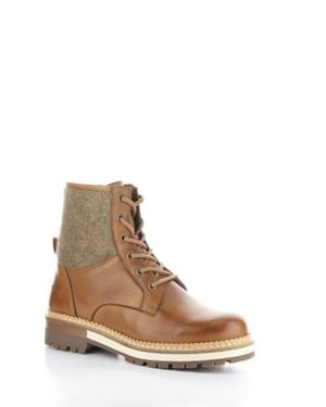 Bos. & Co. Astra Round Toe Boots - Natural