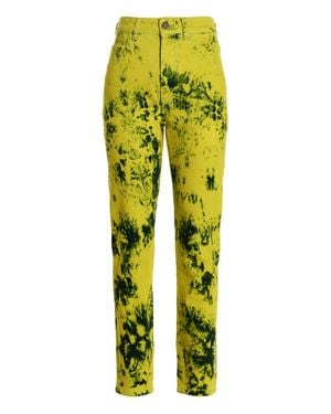 Ferrari Tie-dye Jeans - Yellow