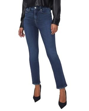 GOOD AMERICAN Good Legs Straight Jeans - Blue