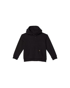 Honor The Gift Noble Hoodie Kids 100% Cotton Kangaroo Pocket Red571 - Black