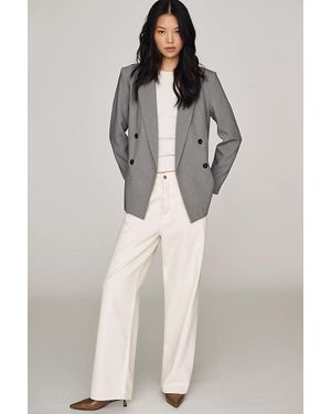 Maeve Rue Oversized Blazer By Jacket - Gray