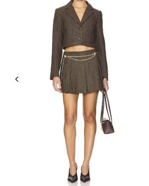Astr Siarah Cropped Jacket - Black
