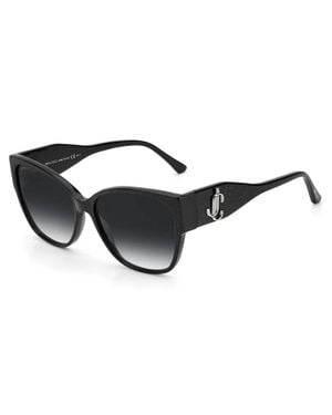 Jimmy Choo Shay Sunglasses - Black