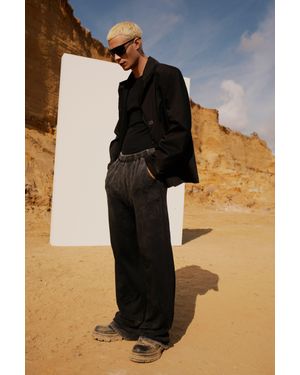 Pcfg Pure Cotton Free Heaven Acid Wash Sweatpant - Black