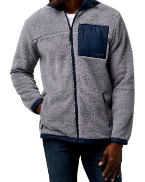 Travis Mathew Venture Sherpa Jacket - Gray