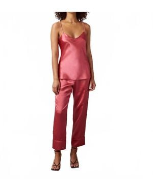 d'Offay Claudia Cami Top - Red