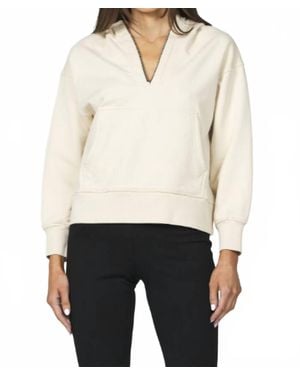 Another Love Saphira Pullover Hoodie - White