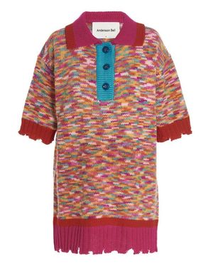 ANDERSSON BELL 'Portela' Polo Shirt - Red