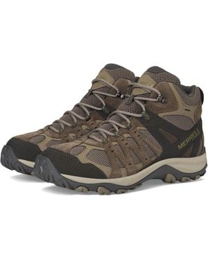 Merrell Accentor Mid J135467 Boulder Waterproof Hiking Boots Rhs7436 - Gray