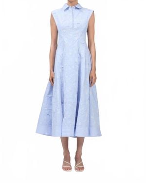 Jonathan Simkhai Neri Midi Dress - Blue
