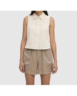Tentree Robin Button Shirt - Natural