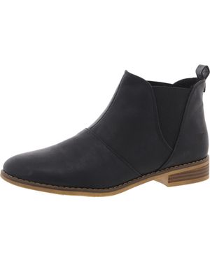 Rocket Dog Stretch Faux Leather Chelsea Boots - Black
