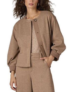 Wit & Wisdom Crop Jacket - Brown