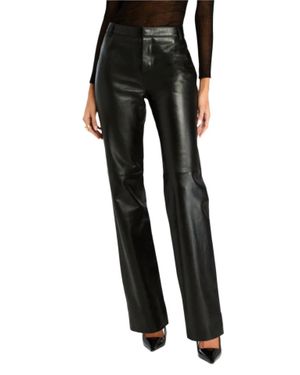 retroféte Adelina Leather Pant - Black