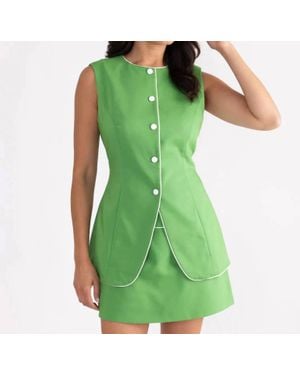 S'Edge Taylor Top - Green