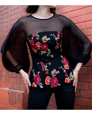 Eva Franco Candace Top - Blue