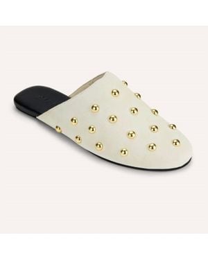 Yosi Samra Zoe Mule Slide - White