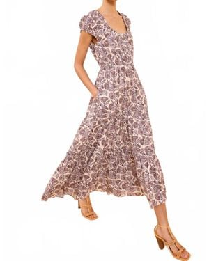 Ulla Johnson Alexi Midi Dress - Pink