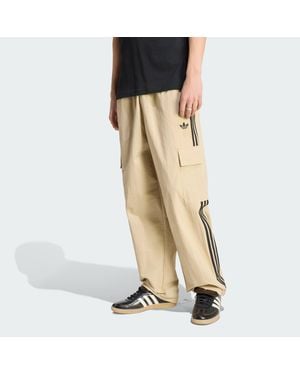 adidas Adicolor Classics 3-Stripes Cargo Pants - Natural