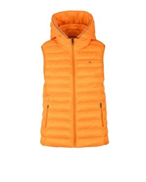 Tommy Hilfiger Polyester Padded Gilet - Orange