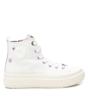 Xti Refresh Collection Sneaker Booties By - White
