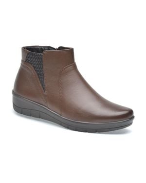 Pazstor Lambskin Boots - Brown