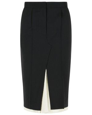 Marni Midi Skirt - Black