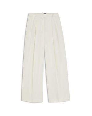 BOSS Relaxed-Fit Pants - White