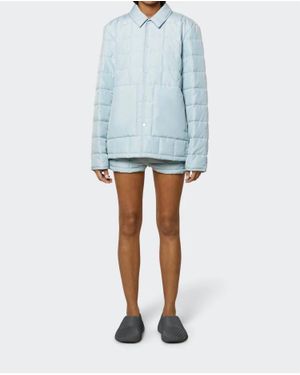 Rains Liner Shirt Jacket - Blue