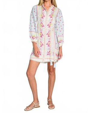Elizabeth James The Label Sadie Mini Dress - White