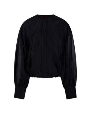 THE LATEST Crewneck Blouse - Black