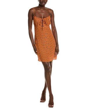 Chaser Brand Kinny Tank Mini Dress - Brown