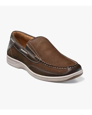Florsheim Lakeside Moc Toe Slip On - Brown