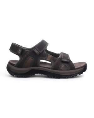 Caterpillar  CAT Footwear Caterpillar Leather Giles Trekking Sandals - Black