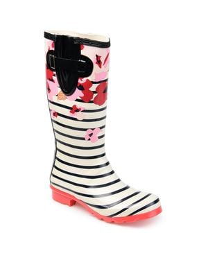 Journee Collection Collection Mist Rainboot - Blue