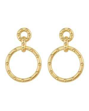 Asha Livia Hoop - Metallic