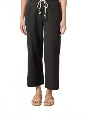 Lilla P Wide Leg Summer Pant - Black