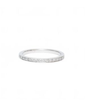 Anna Sheffield Hazeline Eternity Band - White