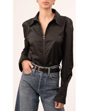 Parentesi Poplin Shirt - Black