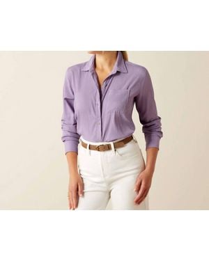 Ariat Venttek Fresh Shirt - Purple