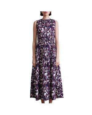 Apiece Apart Arte Tank Dress - Purple